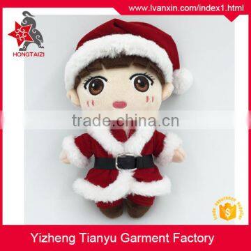 New style christmas plush toy christmas boy doll