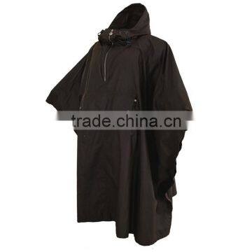 Waterproof Hooded Nylon Ladies Long Raincoats photo-2