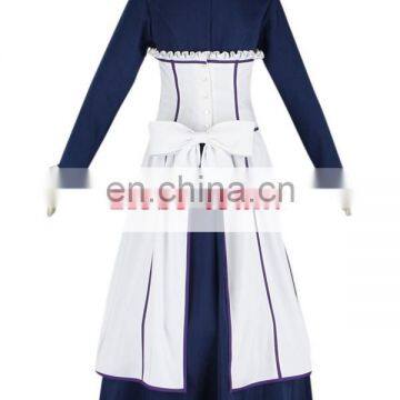 Rose-team Fantasia Anime Made Black Butler Kuroshitsuji Emma Maid Dress Cosplay Costume photo-6