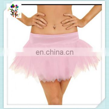 Cheap Short Adult Womens Pink Layered Tulle Petticoat HPC-2463