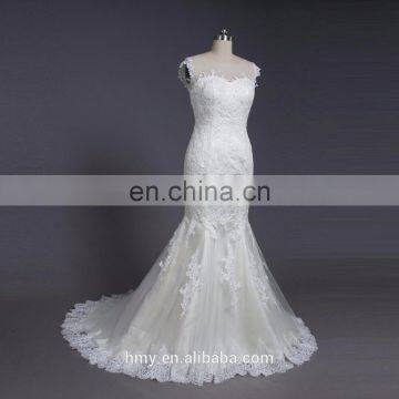 sleeveless beaded trumpet white bridal dresses for weddings