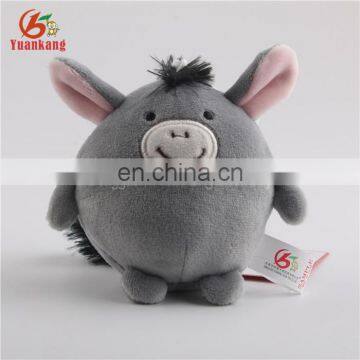 Lovely Supersoft Plush Small Donkey Baby Toy-Gray