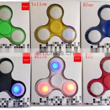 LED Hand Spinner Toys,Finger Spinner ,Tri Fidget Spinner With LED Light photo-3