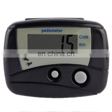 Multifunction Digital Electronic Pedometer Step Counter (black)