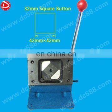 [Badge Making Machine Factory Direct]32*32mm oval badge paper cutter