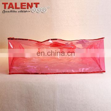 Customized design pvc gift bag made with private name in China