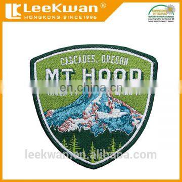 custom embroidery logo patch for the outdoor clothes