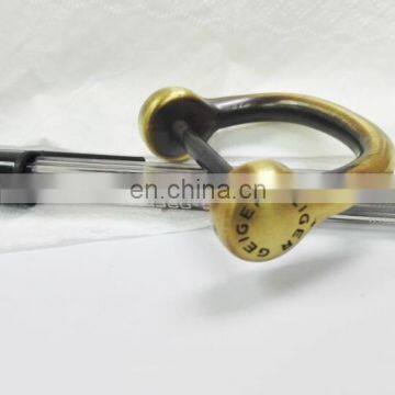Handmade Polishing Brass Gold Color d Ring Handbag Hardware photo-3