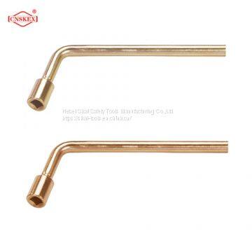 spark proof hand tools Be-Copper,Al-Bronze  cylinder key wrench spanner