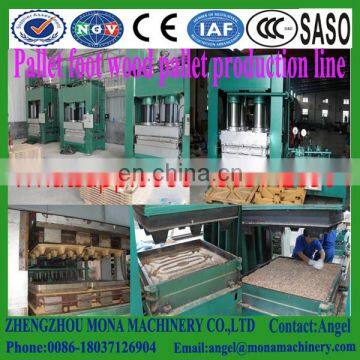High compressed wood pallet press machine/sawdust pallet making machine