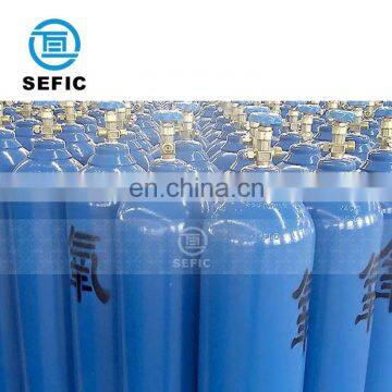 Newest 40L 6m3 Oxygen Gas Cylinder , Refillable Oxygen Gas Cylinder