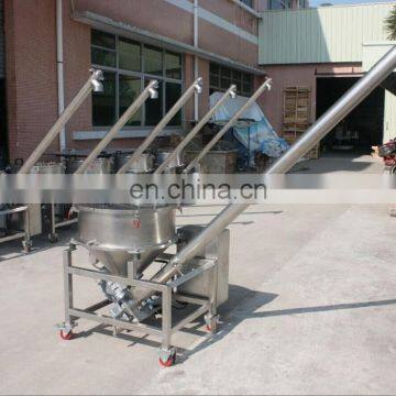 Factory Custom Vertical Bulk Hopper Vibrator Inclined Powder Screw Conveyor Loader Machine photo-6