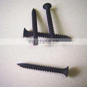 High precision custom fasteners self tapping black drywall screw