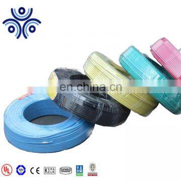 pvc insulated and Nylon sheathed 2awg,4awg,6awg,8awg,12awg THWN electrical wire Fio eltrico