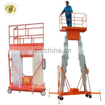 7LSJLII SevenLift Aluminum Electric Battery Power Manual Man Lift Service Person