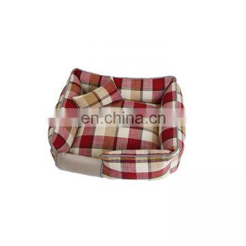 2020 New Factory Wholesale Square Custom Cat Dog Pet Bed