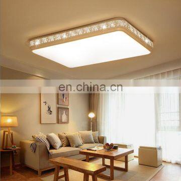 Factory Sale Modern Rectangular LED Ceiling Light Acrylic Iron Living Room Lighting photo-2