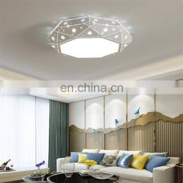 Fashion Creative Ceiling Lamp Bedroom Iron Simple Small Living Room Lighting Hollow Dimming Lighting Geometric Lighting photo-5