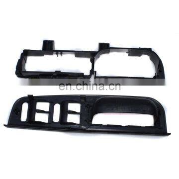 Free Shipping! Black Inside Door Handle Cover Bracket Grab Bezel Trim For Jetta Golf MK4 6 PCS photo-6
