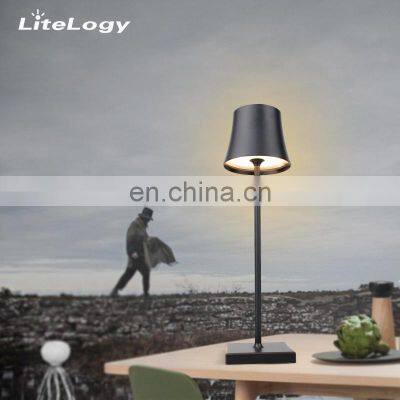 Modern Indoor Outdoor Portable Cordless Waterproof IP54 Led Rechargeable Table Lamp for Restaurant photo-4