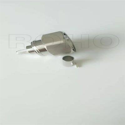 Low Pim -155dbc Min DIN 4.3/10 Male Plug Connector for Rg142 Cable photo-3