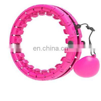 Adjustable Sport Hoops Abdominal Thin Waist Exercise Detachable Massage Fitness Hoops Gym Home Training Weight Loss