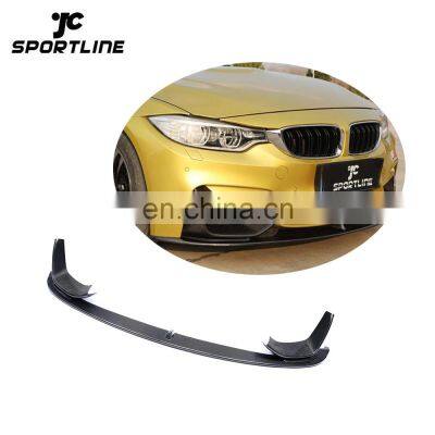 Carbon Fiber M3 M4 Front Lip Splitter for BMW F8X F80 M3 F82 F83 M4 2014 - 2019 Sedan Coupe Convertible