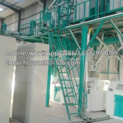 Grain mill machine corn processing mill machine maize flour mill plant