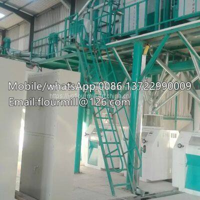 Grain Mill Machine Corn Processing Mill Machine Maize Flour Mill Plant