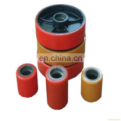 Customized Durable PU Urethane Polyurethane Coated Bearings For Guide Wheels