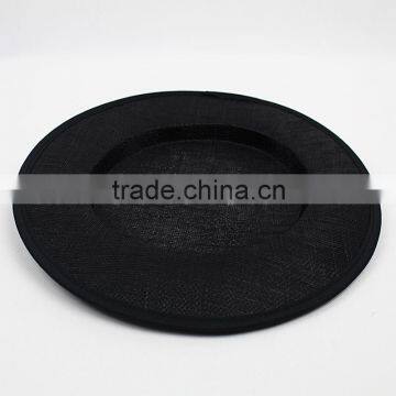 2015 New Coming 31Cm Church Hat Material Fascinator Satin Cover Sinamay Base photo-3