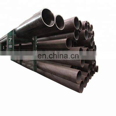 300MM diameter 10mm thick q345b sae1518 st52 a52 grade b material black iron seamless round steel tube pipe