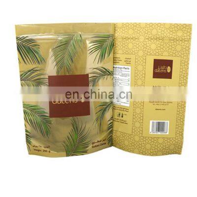 Wholesale Custom printed self stand flat bottom plastic aluminum foil side gusset coffee bag