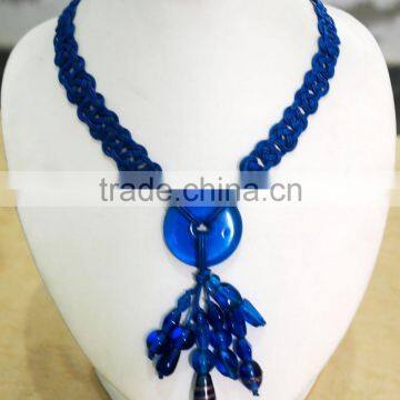 Ladies Leather Necklace