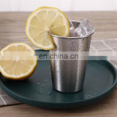 Competitive Price Coffee 16oz Stackable Collapsible Beer Tumbler Stainless Steel Cup photo-3