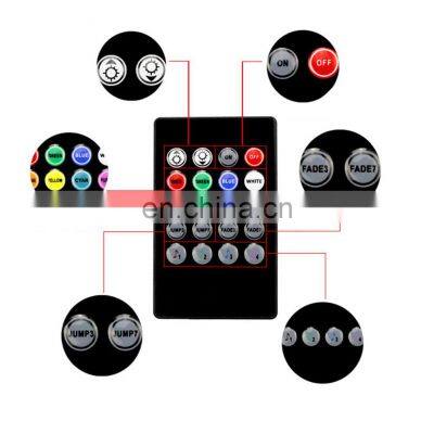 Wholesaler Led Car Foot Ambient Light With USB Cigarette Lighter Backlight RGB Auto Interior Decorative Atmosphere Lights photo-4