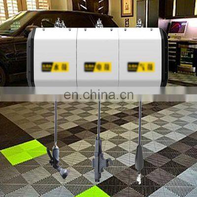 CH Air Water Electric Drum Foam Wall Mounted High Water Hose Reel Pipe Winder Box Combined Box Drums For Vehicle Maintenance