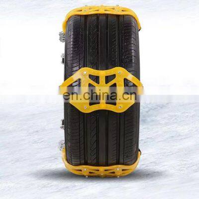 Universal Tire Snow Chains Anti-Skip Belt Safe Driving Wheels Chains Car Accessories photo-3