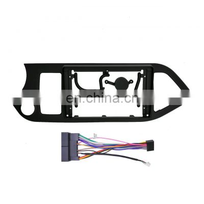 Car Variety Frame For 2011-2017 Morning (Left) Central Control Navigation Panel Android Large Screen Stereo Frame With Cable