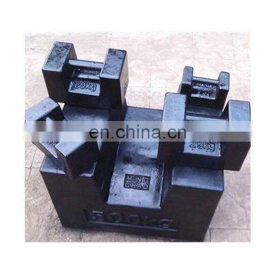 Custom Sand Casting Heavy Grey Cast iron Rectangular Weight