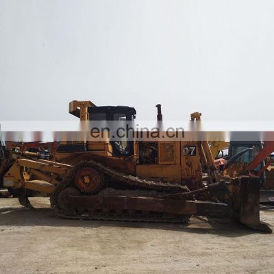 Original painting USD CAT D7 track dozer in Shanghai, price low CAT D7G/D7H/D7R