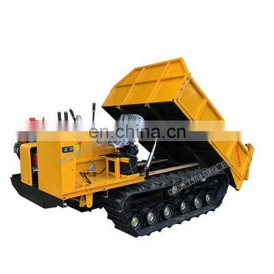 Garden mini dumper truck 1 ton transporter crawler