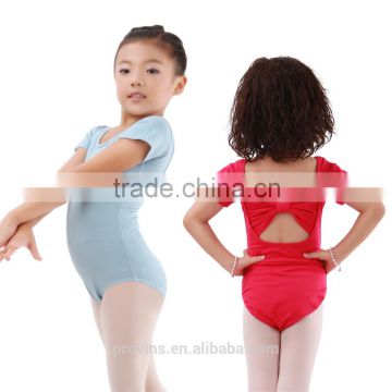 Kids Ballet Leotard Short Sleeve Dance Leotard and Lovely Gymnastics Leotard