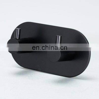 Direct Factory Supply Customized Logo Double Heads Hook Towel Wall Door Mounted Hanger For Kitchen Bathroom photo-4