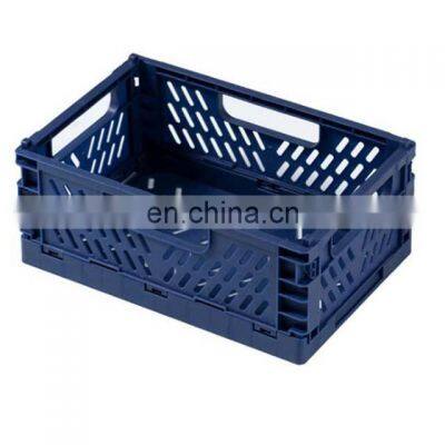 Portable Camping Crated Stackable Folding Plastic Storage Boxes & Bins