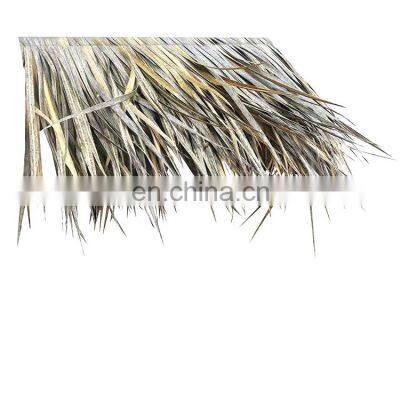 Leaves Resin African Roofing Machines for Chair Synthetic Rattan Weaving Material Palm Leaf Thatch