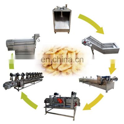 Complete Plantain Chips Making Machine banana chips making machine production line