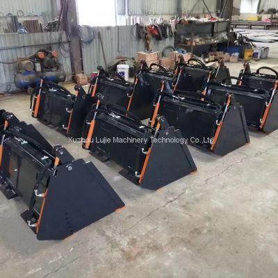 skid steer loader attachments 4 in 1 bucket