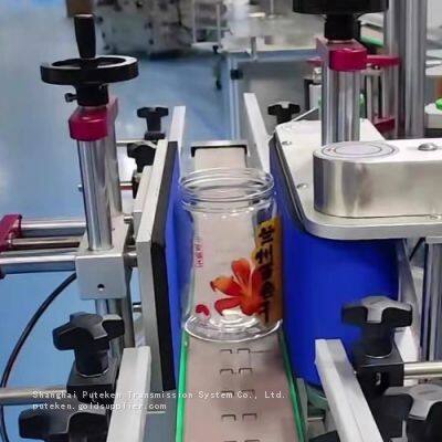 Blue Sponge Conveyor Belt for Labelling System photo-3