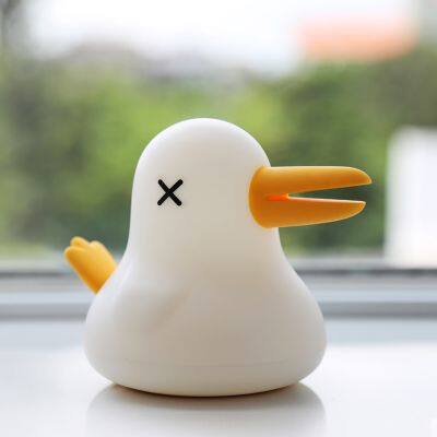New Kiwi Bird Night Light Children Cartoon Lamp Creative Gift Bedroom Bedside Eye Protection Silicone Night Light For Kids photo-2